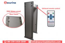 China 33 45 Pinpoint Zones Entry Metal Detector Scanner Keypad Infrared Remote Control supplier