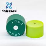 Jar Cosmetic Bottle Caps Soft Touch Unique Center Twist Lock Dispensing Screw Cap for sale