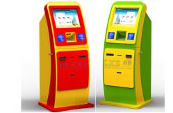 China Capacitive Touch Screen Vending Bill Payment Kiosk With Magnetic Card Reader supplier