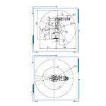 6 Axis Mini Industrial Robot Arm GBS8-K950 Assembly With Gripper