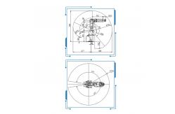 China 6 Axis Mini Industrial Robot Arm GBS8-K950 Assembly With Gripper supplier