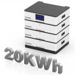 Lifepo4 Lithium Battery 48v 20kw 10kwh Stacked Module Energy Storage Akku for sale