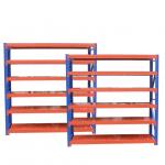 Electrostatic Spraying Six Layers Metal Storage Rack SGS for sale