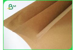 China 170gsm 450gsm FSC Certification Recycled Pulp Brown Kraft Paper For Packing supplier