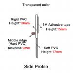 Sound Proof 3M Glue Tape Self - Adhesive PVC Door Seals