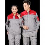 Custom Logo Short Sleeve Work Clothes Uniform Unisex Plus Size Working Suit For Worker for sale