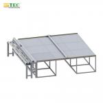 Manual Fabric Roller Blinds and Cutting Table Machine for Sunscreen / Blackout / Zebra Roller Blind Fabric for sale