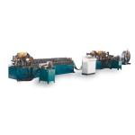 Fire Damper Frame Roll Forming Machine 1.5mm Automatic With Hydraulic Punching for sale