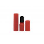 Color Matching Cylindrical Plastic Lipstick Tube , Empty Liquid Lipstick Container for sale