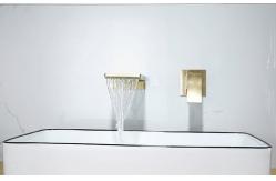 China Solid Brass ODM Concealed Retro Bathroom Sink Faucets supplier