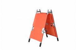 China Small Size 13 Cm Folding Mortuary Stretcher Trolley supplier