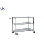 RK Bakeware China Foodservice NSF Baking Tray Trolley Stainless Steel Mobile Distribution Trolley