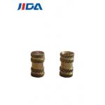 ODM Thumb Twill Knurled Brass Threaded Insert Nut M4 X 10mm