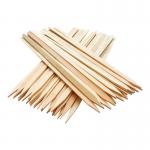 Bamboo Skewer Flat Shape Bbq Skewer Disposable Healthy BBQ Sticks for sale