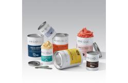 China Customized Paper Tube Packaging Eco-Friendly Durable For Ice Cream Packaging supplier