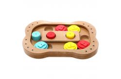 China Wooden Dog Puzzle Toys Interactive Toy Customized Color supplier