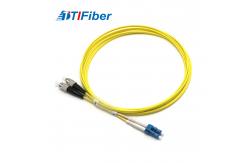 China TTIFiber FC-LC Yellow Fiber Optic Patch Cord Singlemode Duplex supplier