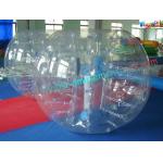 Giant Body Inflatable Zorb Ball , Inflatable Human Bubble Ball Soccer for sale
