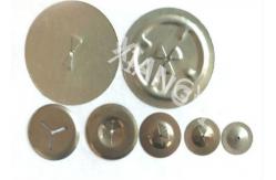 China Stainless Steel Round Self Locking Washers For Fixing Rock Wool Insulation Pins supplier