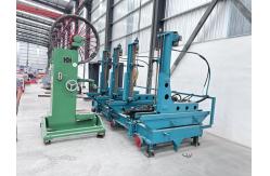 China Heavy Duty Vertical Band Sawmill With Hydraulic Carriage Vertical Bandsaw Mill with Log Turner supplier