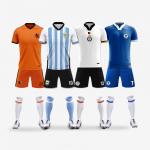 Durable Custom Team Jersey Breathable Polyester Fabric Shirt