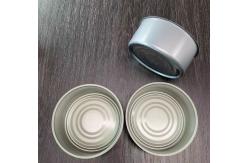 China 2 Piece Beef Can 80g 100g Metal Cans For Food Packaging Silver supplier