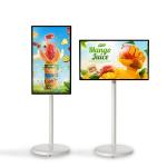 Interactive 32 Inch Stand By Me Smart Television In Cell Touch Game Monitor LCD Screen Movable TV for sale