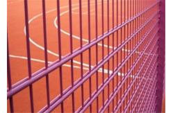 China Pvc Coated Double Wire Mesh Fence , Durable Metal Mesh Fencing Easy Install supplier