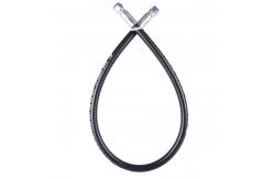 China SAE 100R1& EN853 1SN 3/8'' Smooth Surface Hydraulic Hose Assembly supplier