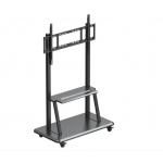 Mobile Stand for Interactive boards Touch Screen Panel Adjustable height suit for size 52~86 for sale
