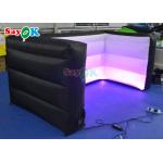 2.4x10.3x1.05m White Inflatable Pub Bar For Party Events