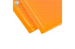 China Orange Glossy Varnish Poly Bubble Mailers 6x9'' Padded Envelopes supplier