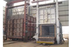 China High Performance Bogie Hearth Furnace  Electric Resistance For Annealing Treatment supplier