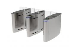 China MCBF 5000000 Cycles Automatic Sliding Barrier 100W Face Recognition supplier