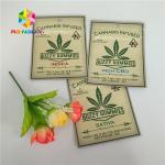 Child Resistant Stand Up Zipper Pouch Herbal CBD Bag Packaging Gravure Printing hemp bags for sale