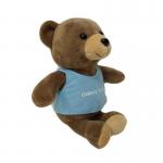 20CM Smooth Soft Animals Toys Bear Stuffed Plush Toys Customized Color for sale