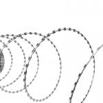 Army Safety 950mm Razor Barbed Wire Protect Border Fencing for sale