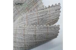China Good Elasticity Heavy Weight Horse Hair Interlining Fusible Interlining Canvas Fabric supplier