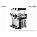 Stainless steel Commercial Slush Machine 12 Liter With Three bowls for sale