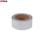 Cotton High Visibility Reflective Fabric Ribbon Flame Retardant Reflective Clothing Tape Yellow Silver