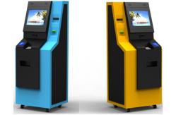 China Subway Recycling Kiosk Coin and Cash ATM Machine With Fan Fold Thermal Printer supplier
