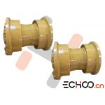 D375 Bulldozer Undercarriage Track Roller Assy With Double Flanges Wear Resistant for sale