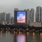 SCX LED P3.91 -7.82 Transparent LED Display Outdoor Glass Advertising LED Screen ,7500 brightness，1m x1m cabinet for sale