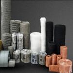 Woven Knitted Wire Mesh Filter 304 Stainless Steel Copper Gas Liquid Fabric for sale