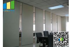 China Folding Office Partition Walls , retractable partition walls For Meeting Room supplier