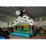 Inflatable cow bouncy digital painting inflatable cow jumping house PVC inflatable bouncy house