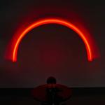 Waterproof Forklift Arc Safety Light 20W Forklift Red Side Lights Customized