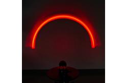 China Waterproof Forklift Arc Safety Light 20W Forklift Red Side Lights Customized supplier