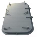 Weathertight Steel Ship Access Marine Doors 10mm Leaf Thickness for sale