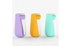 China Portable Flip Folding Water Cup Pet For Traveling ABS supplier